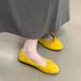 Ballet Flats Flat Heels, Versatile Women, 2026 New Vintage Style, Shallow Slip-on Shoes With Bow For Commuting_vogvips.com