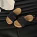 Women's Summer Platform Sandals Slip on Beach Shoes Soft Sole Comfortable Strappy Casual Design New 2026 Style_vogvips.com