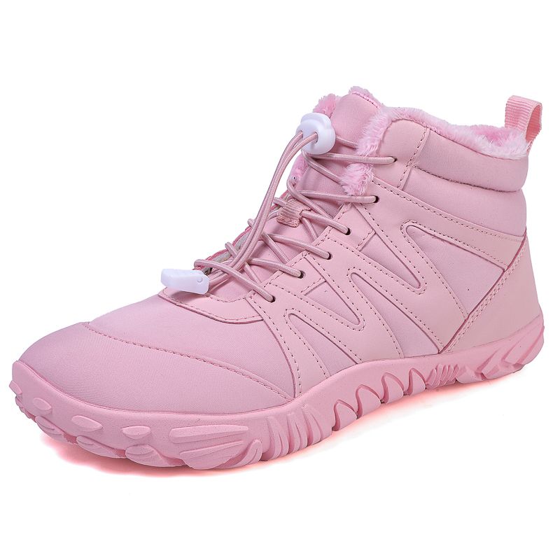 Barefoot Winter Snow Boots Winter Jogging Sneakers Non Slip Casual Barefoot Shoes Waterproof For Travel Climbing Hiking Shoes_vogvips.com
