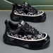 Men's Shoes Large Size 48 Size Spring New Thick Sole Heightening Fashionable Breathable Versatile Sports Casual Men's Shoes_vogvips.com