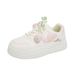 Women's Shoes Have Soft Soles And Thick Soles That Have Increased In Height. Cute Style Casual Board Shoes, Little White Shoes, Women_vogvips.com