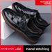 2025 Summer Genuine Breathable Hollow Casual For Men Simple Comfortable Soft Leather Hole Sandals_vogvips.com