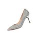 Champagne Gold And Silver High Heels For Women Spring Elegant Lady Thin Heel Design Sense Niche Wedding Shoes_vogvips.com