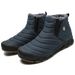 Outdoor High Top Snow Boots For Men And Women In Winter, Velvet, Thickened, Water Repellent, Anti Slip, Cold Proof Couple's Cotton Shoes_vogvips.com