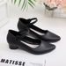 Fashionable New Women's With Shallow Mouth, Low To Medium Heel, Non-slip, Korean Style, Breathable Plastic, Suitable For_vogvips.com