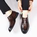 Men's Business Formal Shoes Men's Moccasin Breathable British Style A Footstool Soft Leather Soft Bottom Casual Men's Shoes_vogvips.com