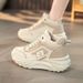 High Top Shoes For Women New All Match Dad Shoes Stylish High Top Sneakers Sports Casual Shoes_vogvips.com