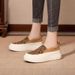 Classic FashionLoafers F R Damen New Style Slip On Sommer Casual Work Wei E Schuhe_vogvips.com