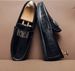 DouDou Shoes - Men's One-Piece Business Casual Leather Shoes, Lazy Loafers, High-end British Men's Shoes_vogvips.com