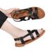K9001-19 New 2025 Vintage Roman With Soft Sole, Simple And Stylish Hollow Buckle Design, Plus Size Women's Sandals_vogvips.com
