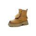 Martin Boots Women's Retro Casual Simple Versatile Short Boots Travel Mountaineering Rhubarb Boots_vogvips.com