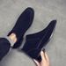 Martin Boots Men's Leather Velvet Korean Version Of Chinese Men's Boots Pointed Short Boots Chelsea Boots Men's_vogvips.com