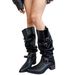 American Big Tube Pile For Women 2025 New Hot Girl Style Over-the-Knee High Slimming Western Knight Boots_vogvips.com