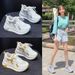 Small Man Thick-soled Heightening Forrest Gump Shoes Women's Little White Shoes Casual Versatile Breathable Sports Women's Shoes_vogvips.com