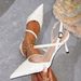 Cross-strap Simple And Stylish Open-back High-heeled Shoes, 2026 New Sexy Stiletto Women's Pumps_vogvips.com