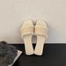 Bohemian Summer Cross Strap Roman Sandals - Soft Sole Open Toe Slide Sandals For Women In Retro Style (Available In Coffee, Denim Blue, Beige)_vogvips.com