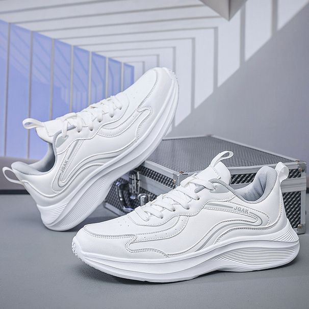 Men's Ultra-Light 50 Plus Size New Non-Slip Leather Breathable Running Training Versatile Casual Sports Shoes_vogvips.com