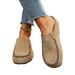Shoes Women's Closed Toe Slip-On Mules Retro Spring Autumn Style Sandals For Formal & Casual For Women Floral Flat Sandals_vogvips.com