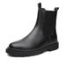 European Warm Series 2025 Autumn Winter Men's High-top Martin Boots Youth Outdoor Black Cotton New Fashion Casual Shoes_vogvips.com
