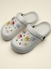 10pcs Transparent Duck, Rabbit, Mushroom, Flower Shoe Charms Decorations, Fish, Crab, Octopus, Seahorse Shape,Suitable For Clogs, Beach Sandals_vogvips.com
