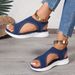 2026 Summer New Cross-Border Foreign Trade European And American Large Size Thick-Soled Slip-On Women's Fly-Knit Casual_vogvips.com