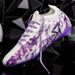 New Chinese Style Purple Ink Painting Student Youth Low Top Long Nail China-Chic Men's Football Shoes In Spring 2025_vogvips.com