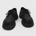 ShoeVault Zhang Jie Same Style Big Head Derby Men's Winter Cleanfit Thick Sole Height Increasing Matte Leather Shoes_vogvips.com