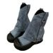 Summer 2025 New Loose Pants Boots Niche Cowboy Short Roman Sandals_vogvips.com