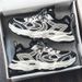 Euro Step Putian 2025 New Summer Breathable Trendy Casual Sports Men's Mesh Running Height-Increasing Dad Shoes_vogvips.com