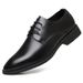ct Suitable For All Seasons Summer Breathable Business Formal Genuine Leather Soft Sole Casual Trendy Men's Shoes_vogvips.com