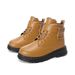 2025 Winter New Martin Children's Boys Girls Shoes Casual Sports Korean Style High-Top Leather Boots Trendy_vogvips.com
