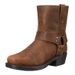High Heel Western Cowboy Boots Couple Hardware Strap_vogvips.com