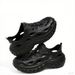 Hole Shoes Men's Summer Wear 2026 New Thick-soled Non-slip Deodorant Sandals Beach Breathable Sports Slippers Men_vogvips.com
