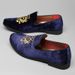 Plus Size Men's New Hairstylist Pointed Toe Suede Loafers Embroidered Shoes_vogvips.com