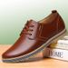 New-1 Autumn Men's Shoes: Men's Formal Business Leather Shoes With Fleece_vogvips.com