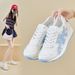Forrest Gump Shoes Schoolgirl Sports Breathable Casual Shoes Platform Heightening Shoes_vogvips.com