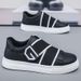 Men's Versatile Breathable Board Seasonal Casual Fashionable And Trendy Sports Shoes, Velcro Men's Harajuku Style Shoes_vogvips.com