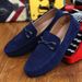 Men Loafers Business Shoes Suede Leather Soft Sole Male Casual Shoes Retro Flat Dress Shoes Moccasins Designer Slip On Men Shoe_vogvips.com