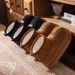 2025 Women's New High-top Shoes For Autumn And Winter, Thickened Warm Plush Cotton Boots, In Stock, Ships In 1 Day_vogvips.com