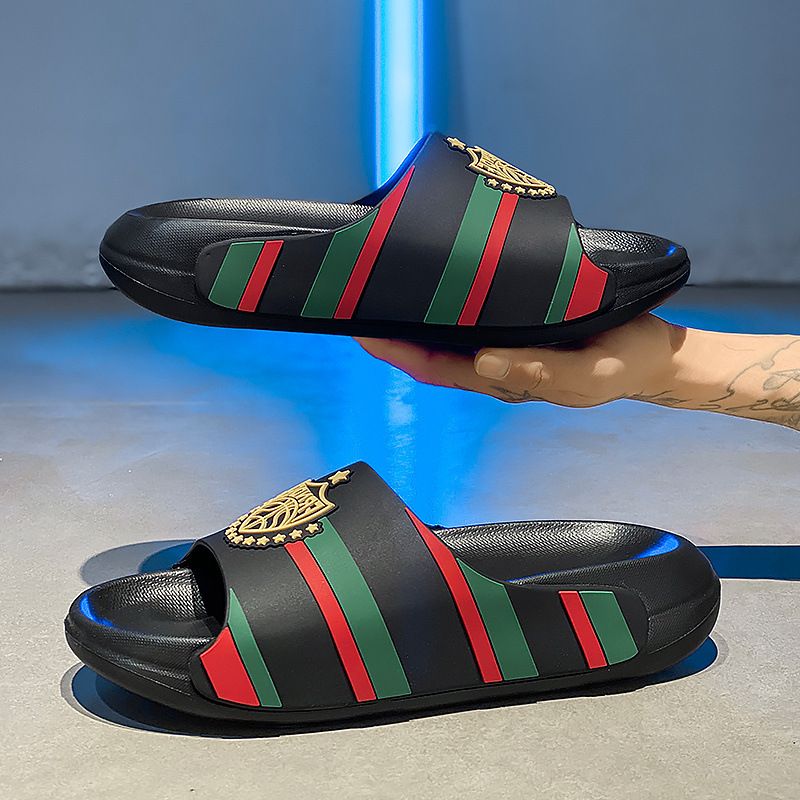 Men's Women's EVA Slippers, Suitable Outdoor With Thick Soles, Soft Soles For Home Use, And A Comfortable Feel When_vogvips.com