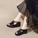 Summer Platform Wedge Sandals for Women New Style Fashionable Outdoor Slippers_vogvips.com