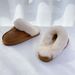 New Thick-Soled Slippers For Women, Sheepskin Integrated Platform Home Slippers, Internet Celebrity Wool Star Slippers, Autumn And Winter Closed-Toe Slippers For Women_vogvips.com