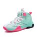 Summer Flyknit Mesh Breathable Rotating Basketball Children's Sports Shoes_vogvips.com