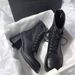 So Beautiful! High Quality! A Woman In Vintage Dr. Martens Boots That Accentuates Her Long Legs_vogvips.com