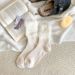 Furry Socks For Women's Autumn And Winter Outerwear, Paired With Burken Shoes And Mid-calf Socks_vogvips.com
