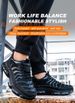 Men Women Safety Anti-smash Anti-puncture Breathable Lightweight Work Sneakers Indestructible Shoes Boots_vogvips.com