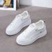 Women's shoes summer thick soled small white shoes women's spring and autumn single shoes breathable increase all board shoes_vogvips.com
