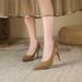 MTX 8088-5 Autumn Suede Shallow Mouth Thin Heel Pointed Toe Single Shoes Waterproof Platform Sexy Solid Color High Heels For_vogvips.com