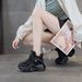Platform Dad Shoes For 2025 Autumn New Height Increasing Internet Celebrity Same Style Casual Versatile Fashion Lace-up_vogvips.com