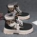 Brand Factory Store Winter Trend Plush Martin Boots, Work Boots, Motorcycle Boots, Warm Casual Shoes, Warm And Anti Slip_vogvips.com